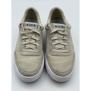 Kizik‎ Prague Unisex Canvas/Suede Hands Free Sneakers WIDE WIDTH M's 6 W's 7.5